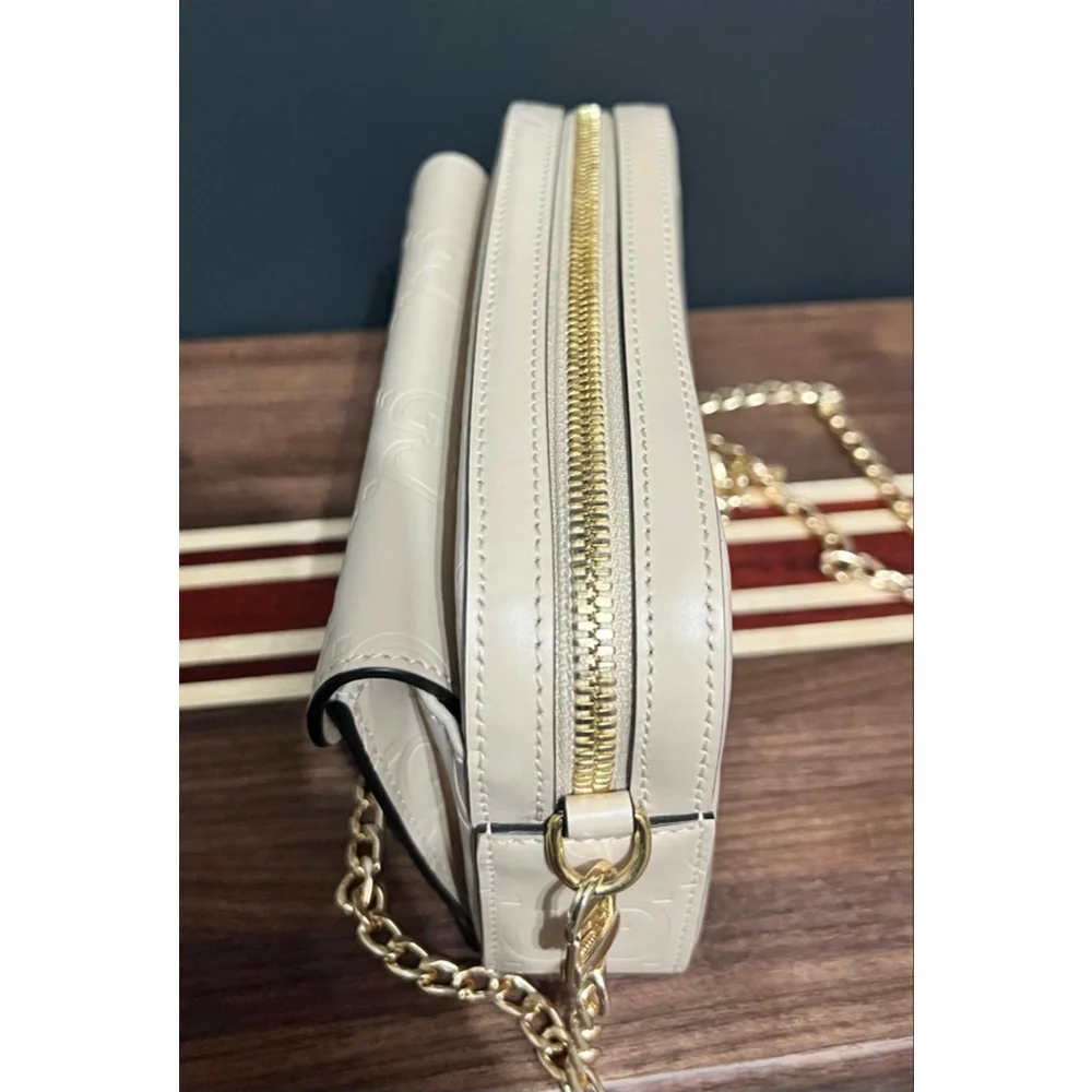Gucci Jumbo GG Embossed Super Mini Shoulder Bag w/ Unbranded Strap - Picture 10 of 16